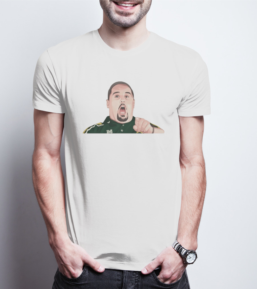 Max And Paddy Pointing Character Green Jersey T-Shirt