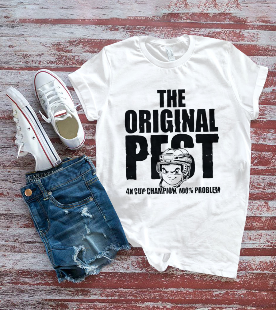 The Original Pest 4x Cup Champion 100% Problem T-Shirt