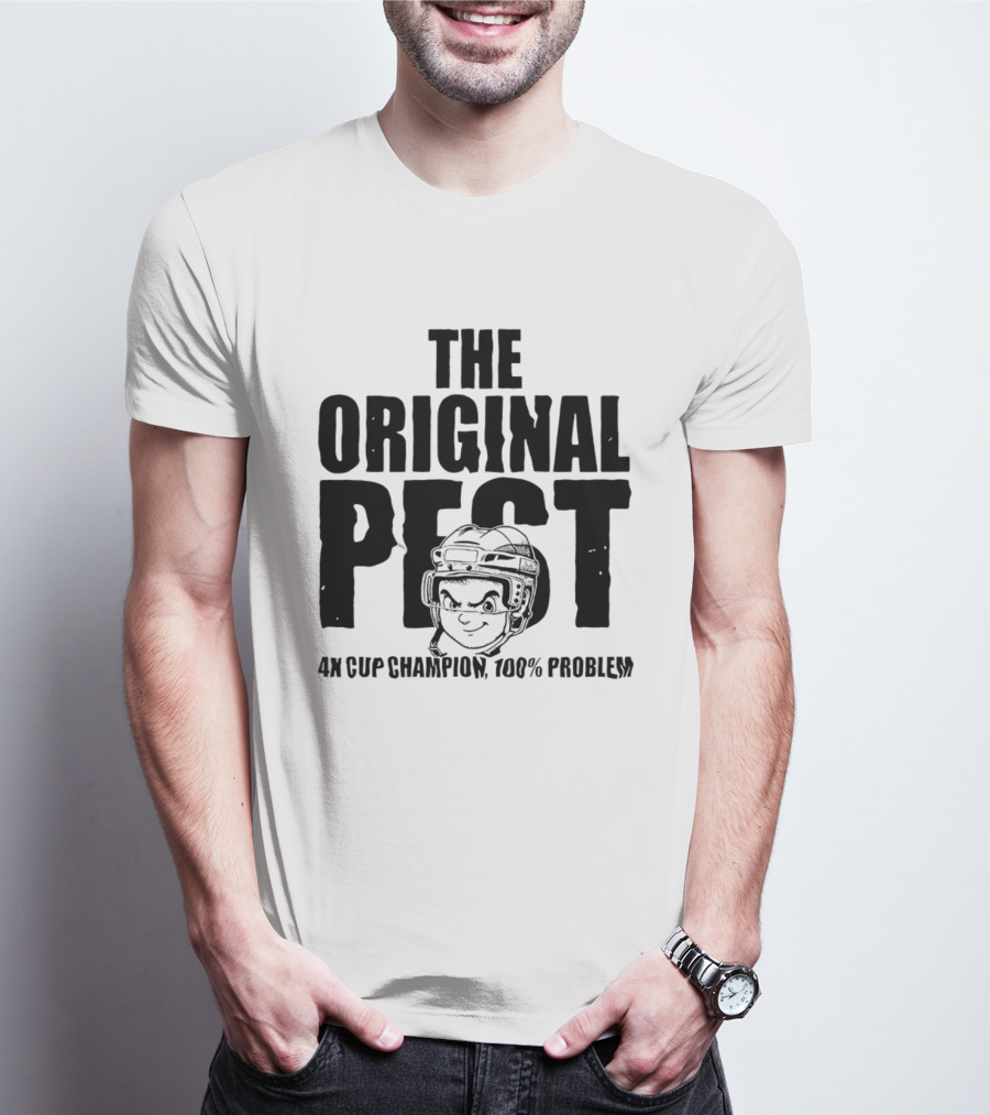 The Original Pest 4x Cup Champion 100% Problem T-Shirt