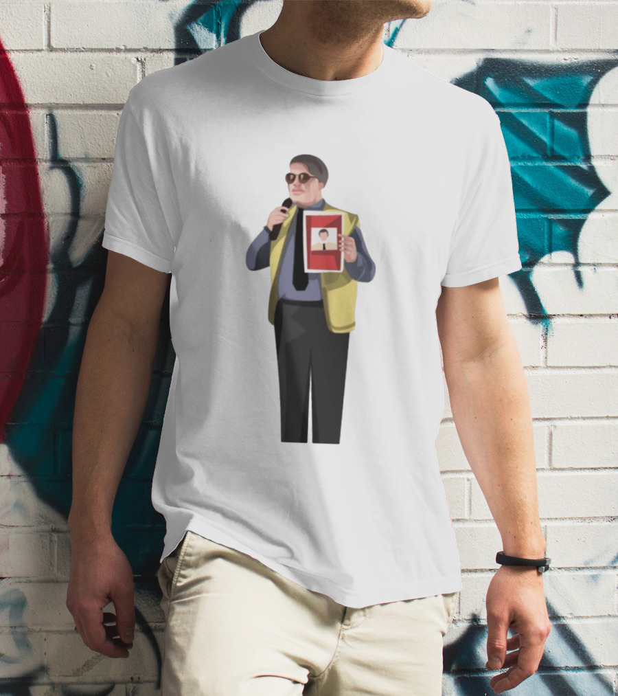 The Office Wanted Character Holding Max And Paddy Image T-Shirt