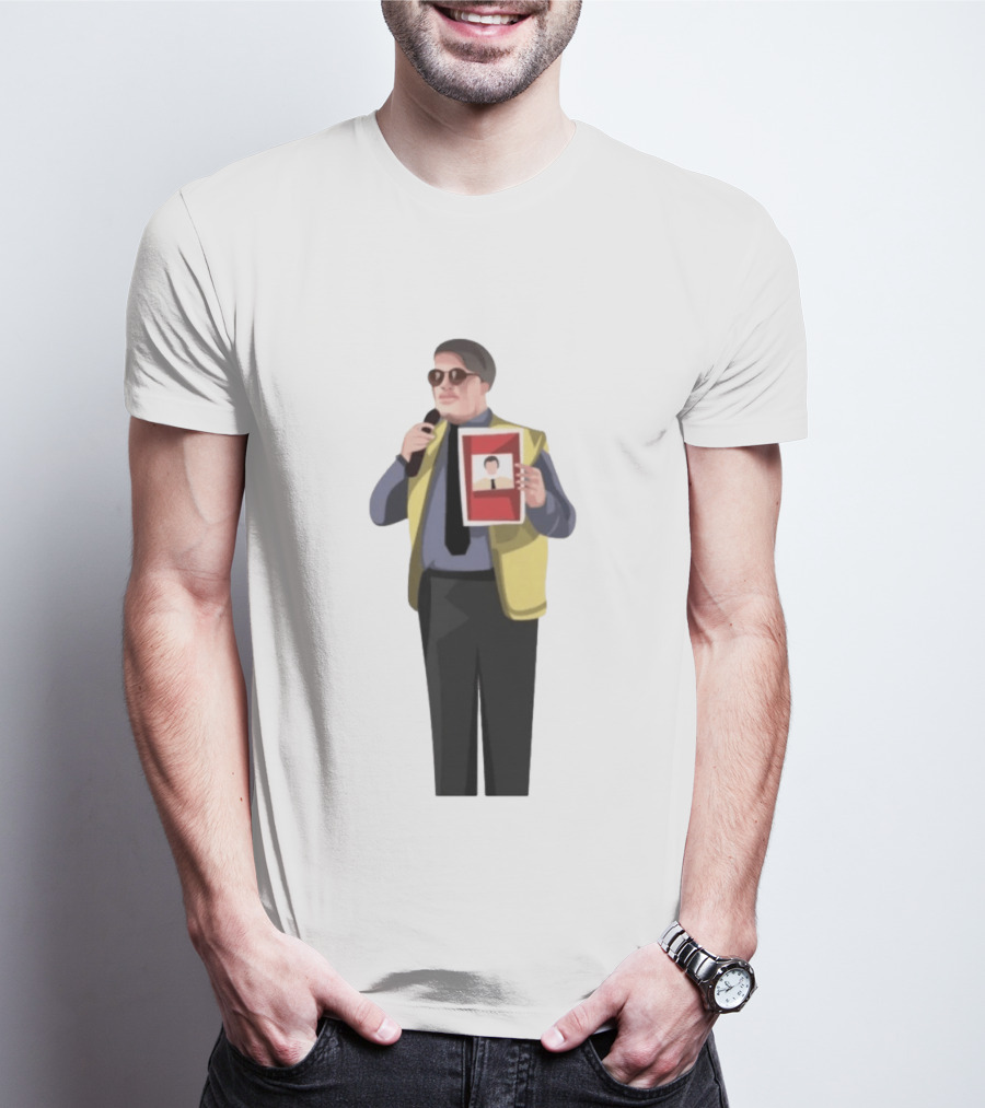 The Office Wanted Character Holding Max And Paddy Image T-Shirt