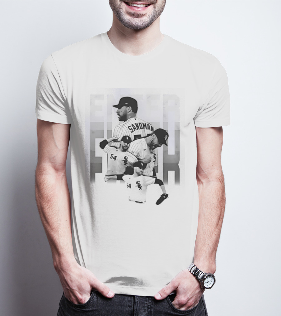 Liam Hendriks Chicago White Sox Enter Sandman MLB Player Sport T-Shirt
