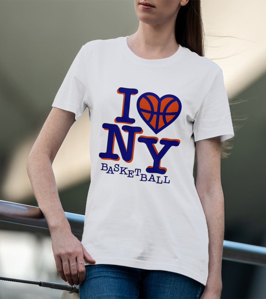 I Heart NY Basketball 2026 New York Knicks NBA T-Shirt