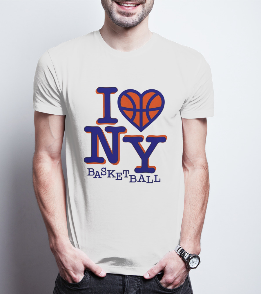 I Heart NY Basketball 2026 New York Knicks NBA T-Shirt
