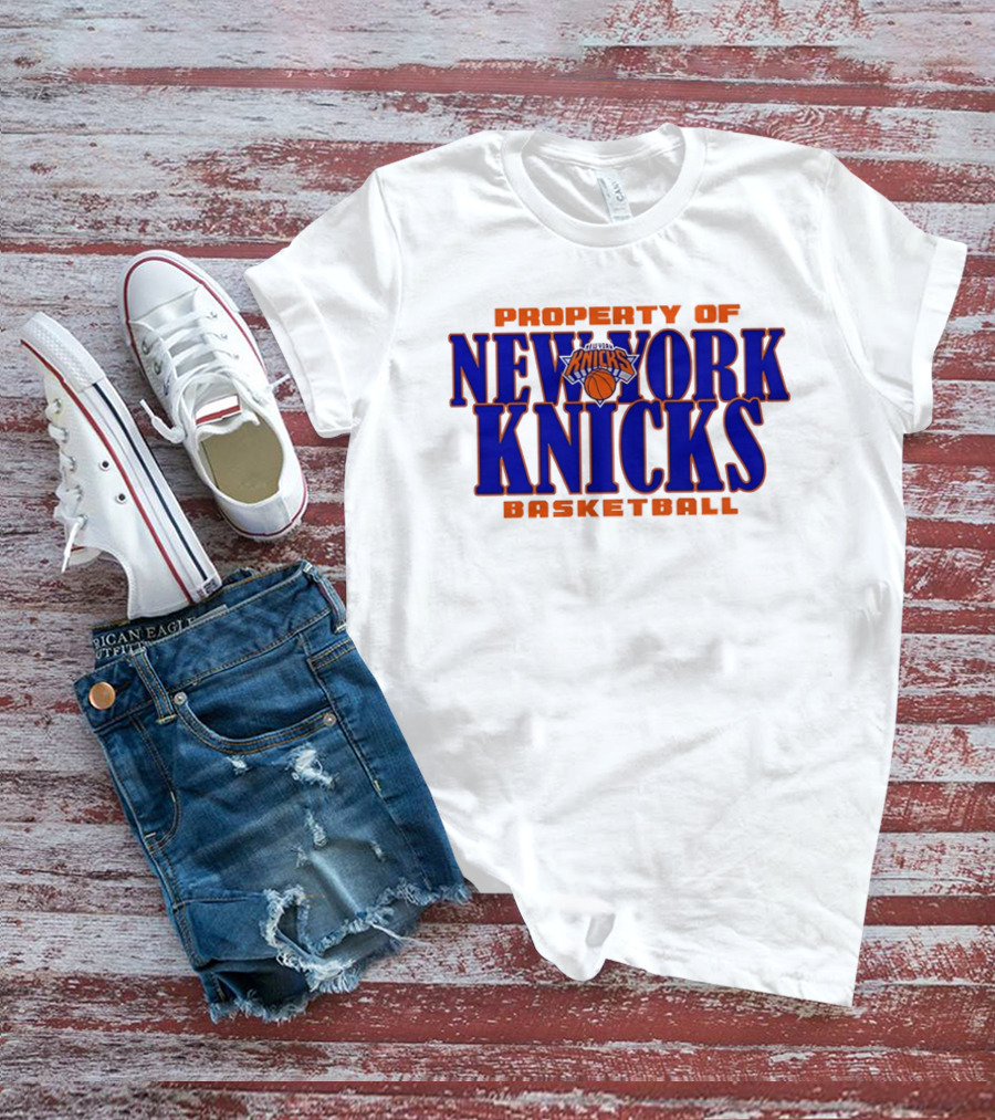 New York Knicks Property Of Basketball 2026 NBA T-Shirt