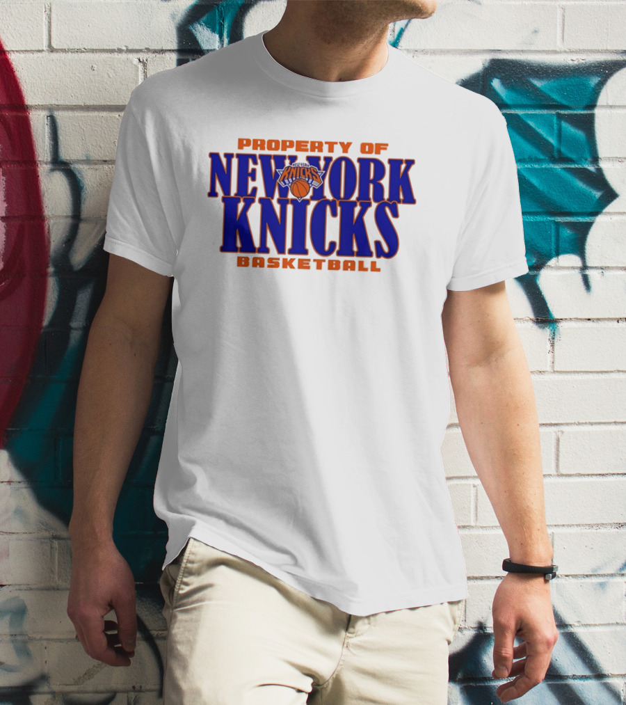 New York Knicks Property Of Basketball 2026 NBA T-Shirt