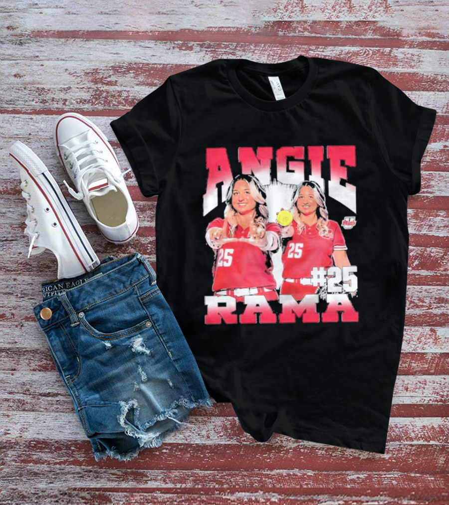 Angie Rama 25 Umass Athletics NCAA Softball T-Shirt