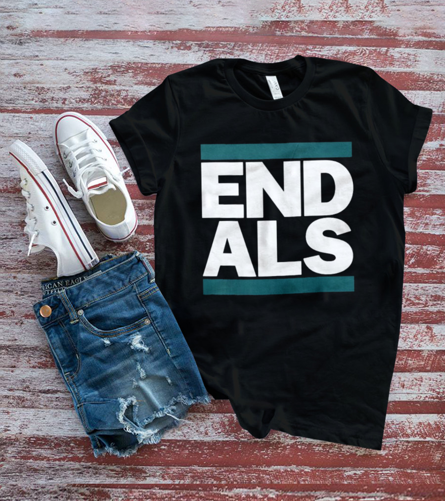 END ALS Seattle Mariners Baseball Support Initiative T-Shirt