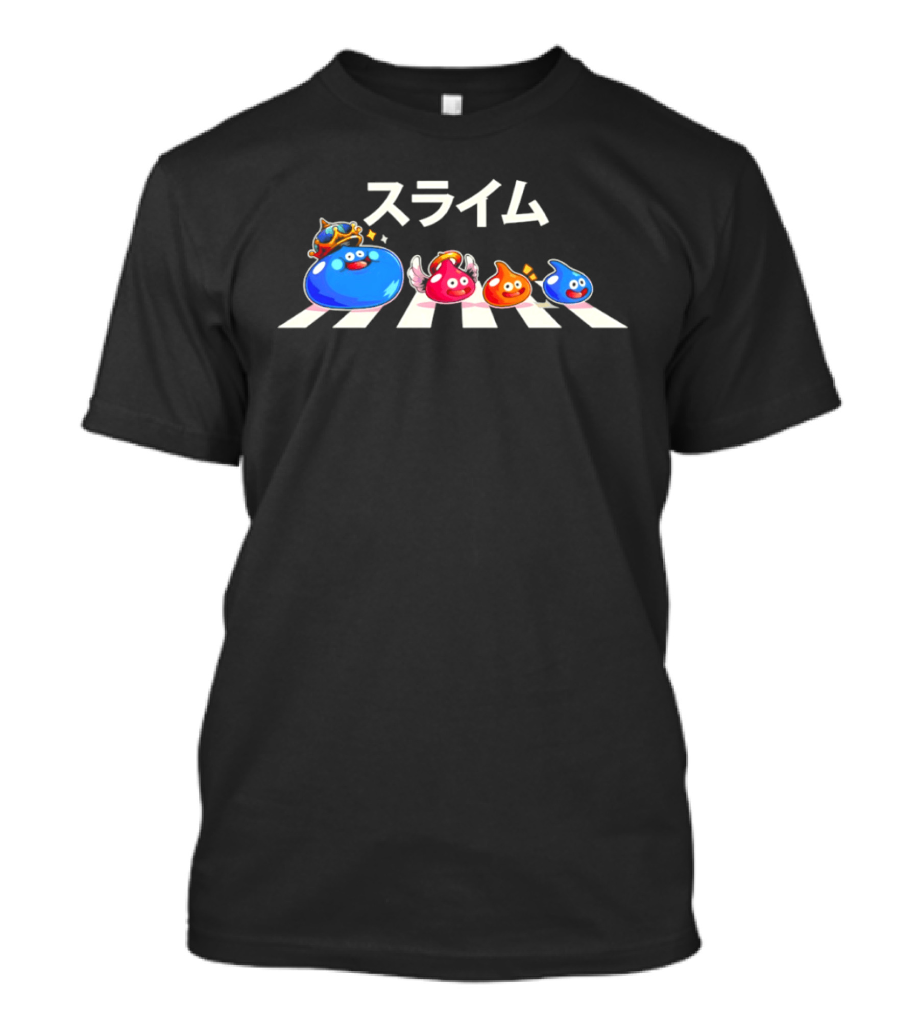 JP King Slime And Friends Abbey Road Crossing T-Shirt