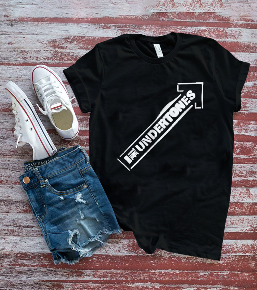 Undertones Stencil Punk Rock Revival Festival Tour 2026 Arrow T-Shirt
