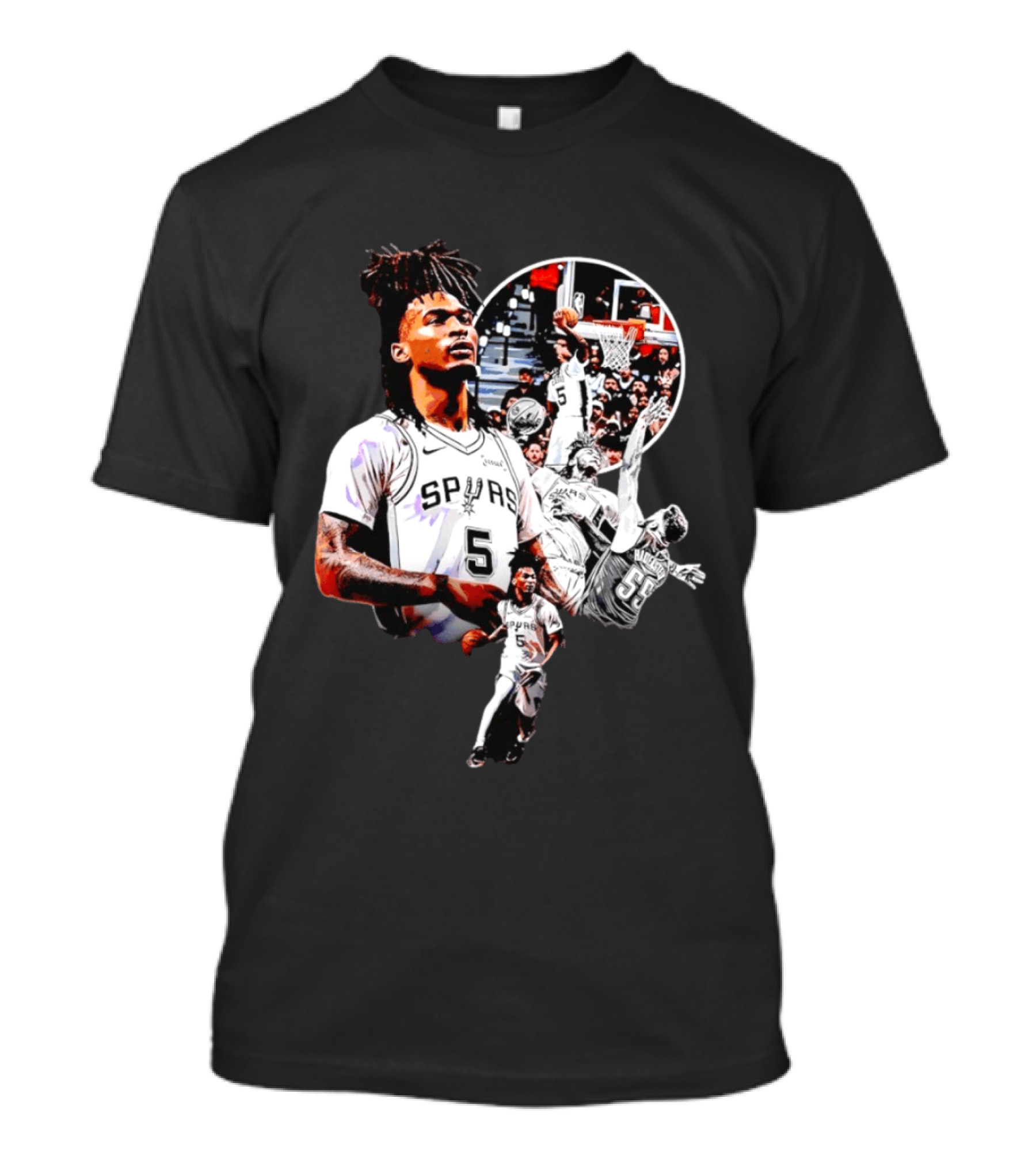 Victor Wembanyama San Antonio Spurs 2026 Basketball Game Changers T-Shirt