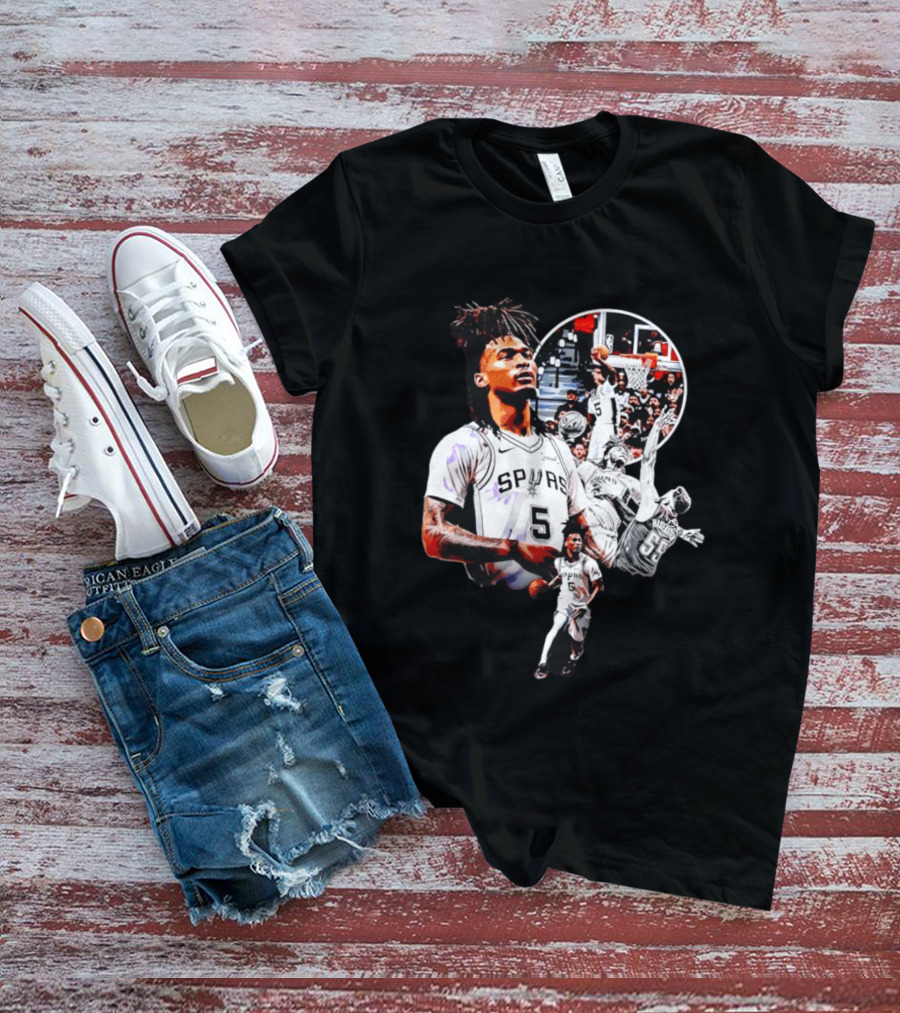 Victor Wembanyama San Antonio Spurs 2026 Basketball Game Changers T-Shirt