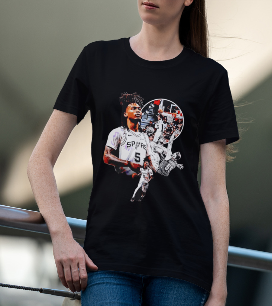 Victor Wembanyama San Antonio Spurs 2026 Basketball Game Changers T-Shirt