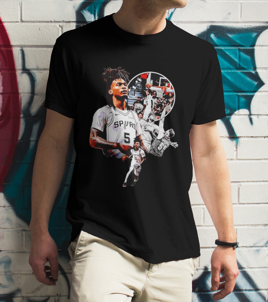 Victor Wembanyama San Antonio Spurs 2026 Basketball Game Changers T-Shirt