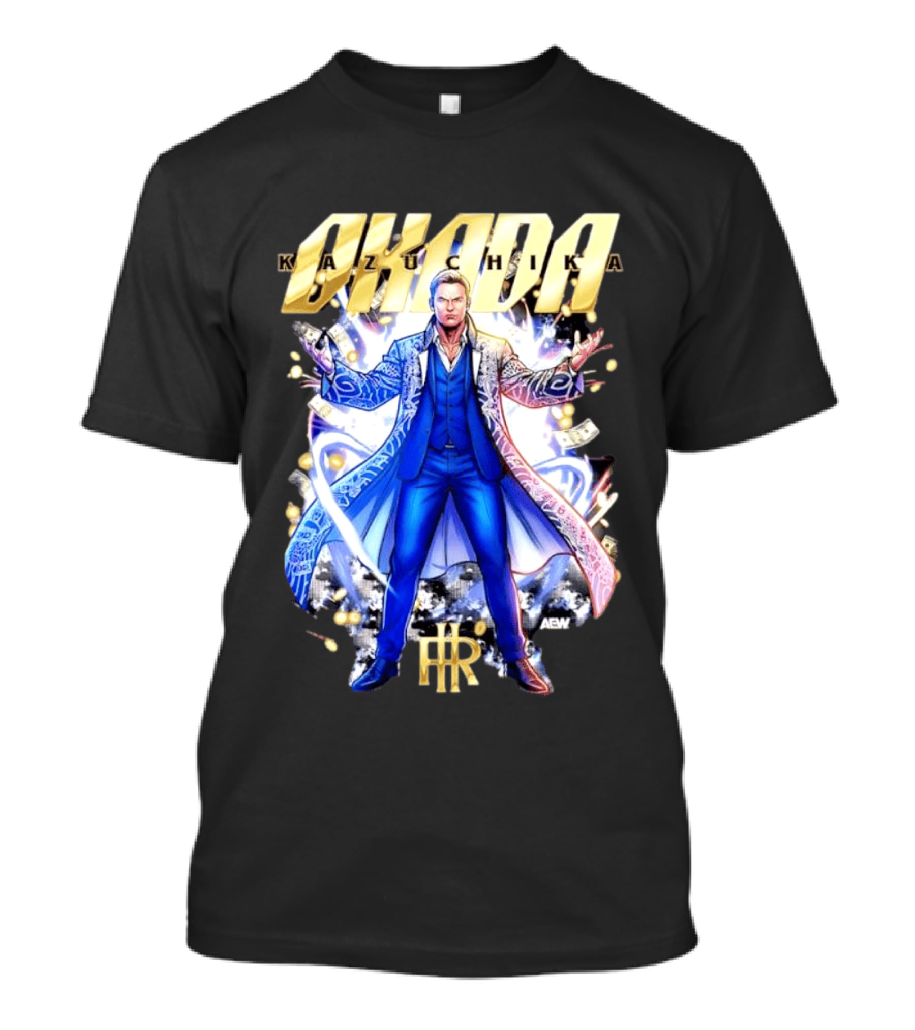 Kazuchika Okada Rainmaker AEW Money Energy HR T-Shirt