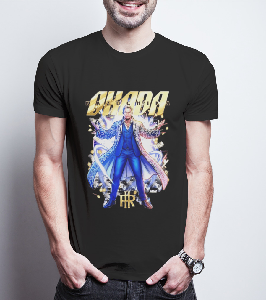 Kazuchika Okada Rainmaker AEW Money Energy HR T-Shirt