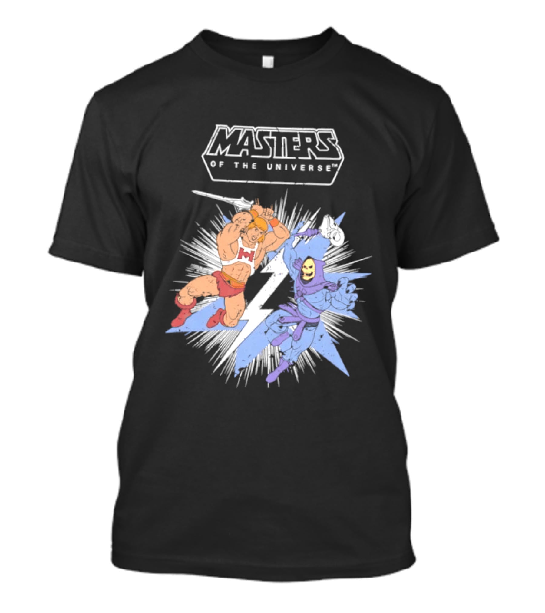 Masters Of The Universe He Man Vs Skeletor Epic Battle 2026 T-Shirt