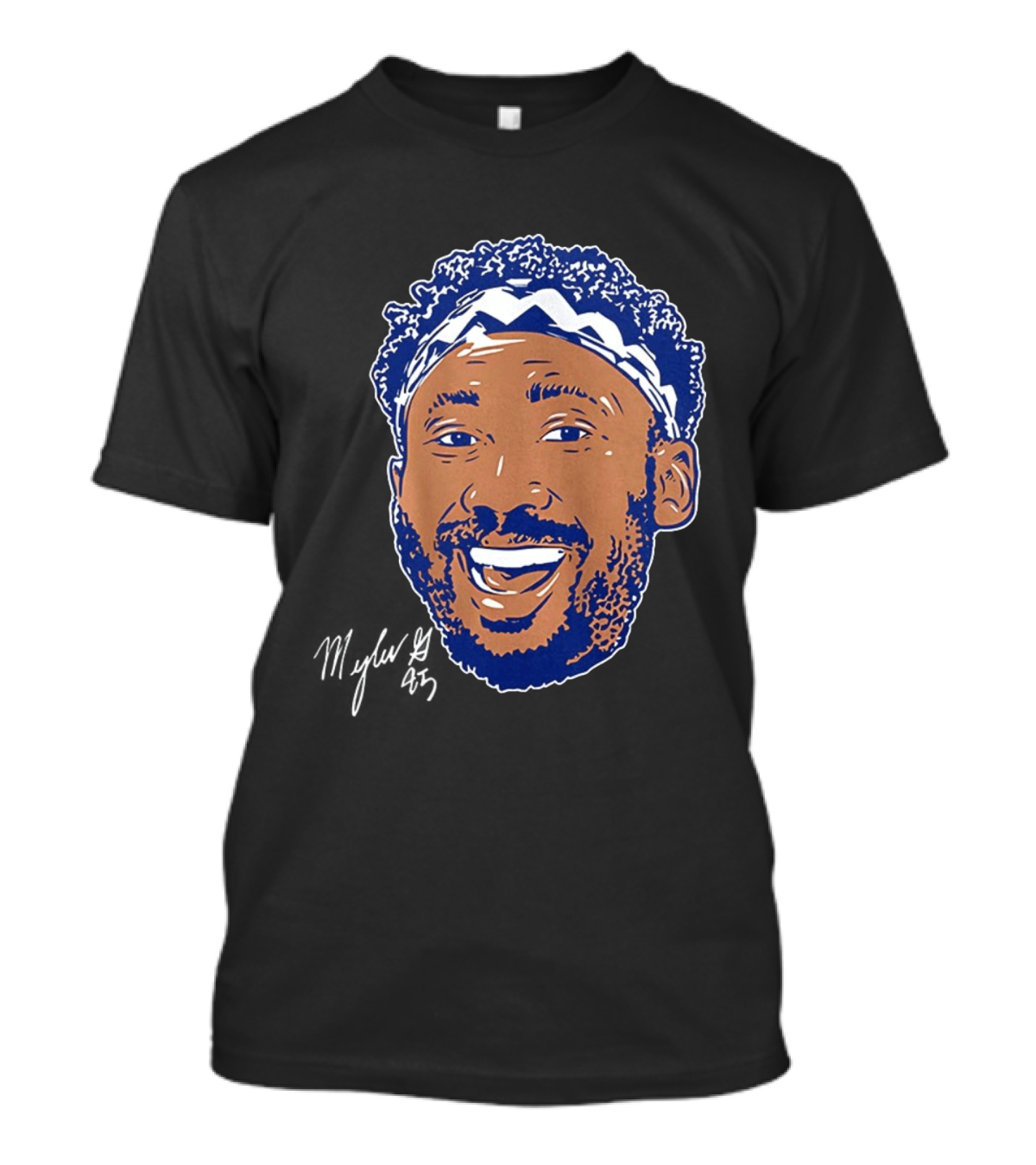 Myles Garrett Los Angeles Rams Swag Headband Football T-Shirt