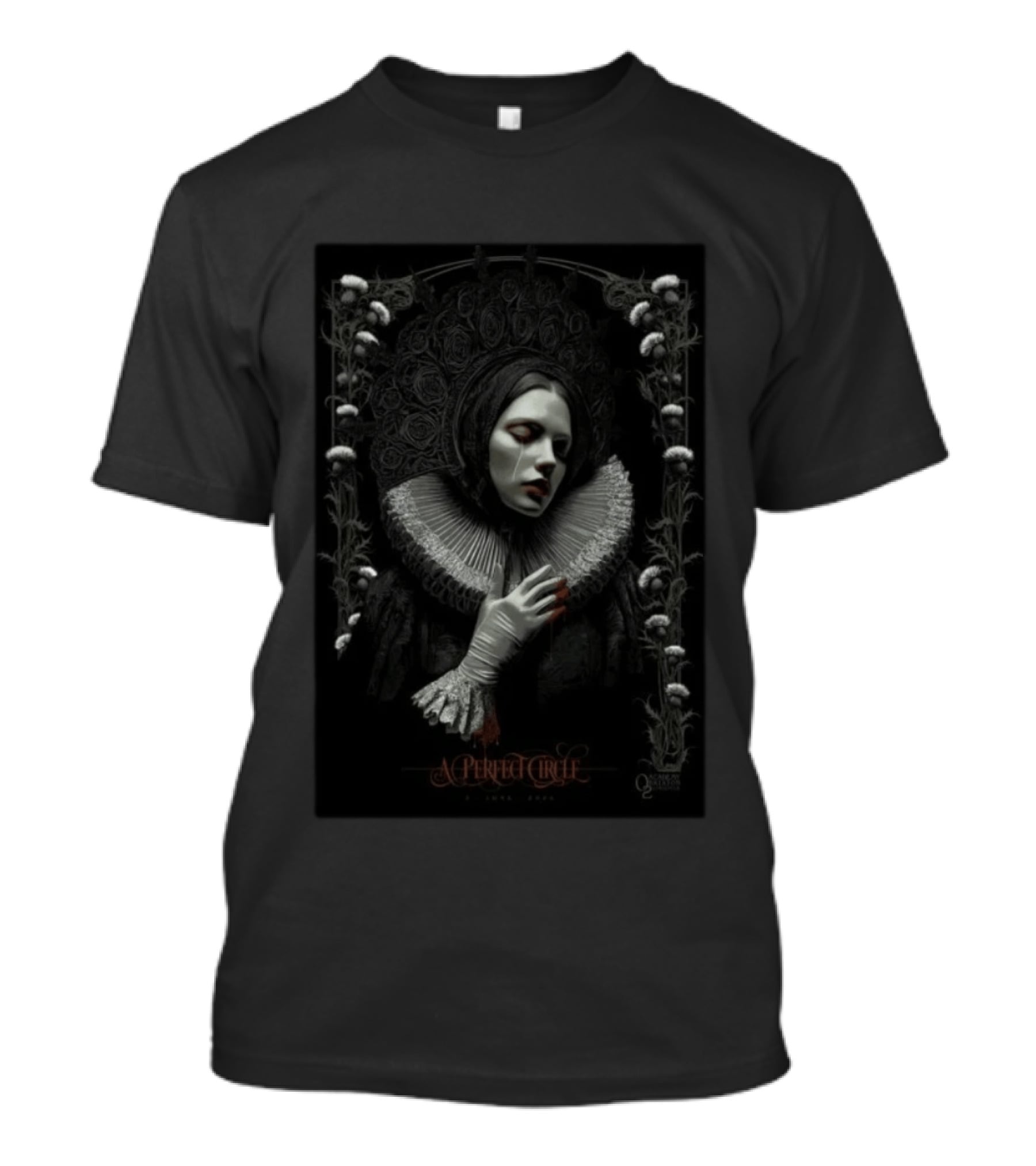 A Perfect Circle London UK Event Jun 3 2026 Vintage Gothic T-Shirt