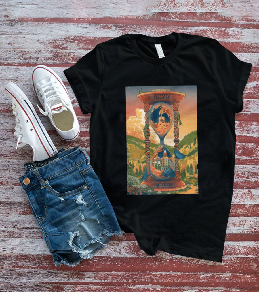 An Acoustic Evening With Trey Anastasio June 03 2026 Vail Colorado Silas Creative Ann Webber Event Print T-Shirt