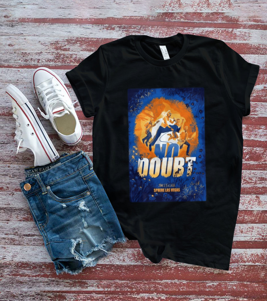 No Doubt June 3 5 6 2026 Sphere Las Vegas Concert Event T-Shirt