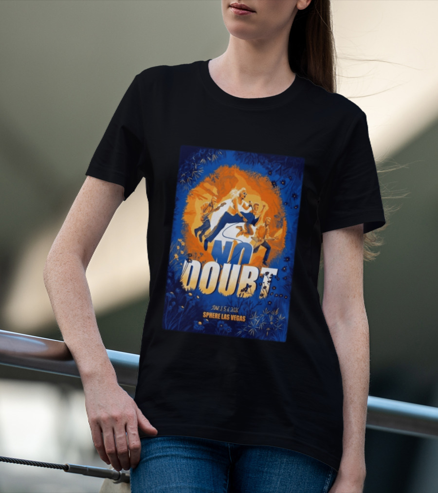 No Doubt June 3 5 6 2026 Sphere Las Vegas Concert Event T-Shirt