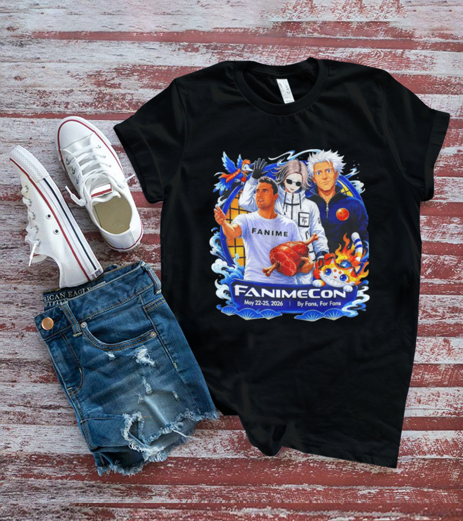 FanimeCon May 22 25 2026 By Fans For Fans T-Shirt