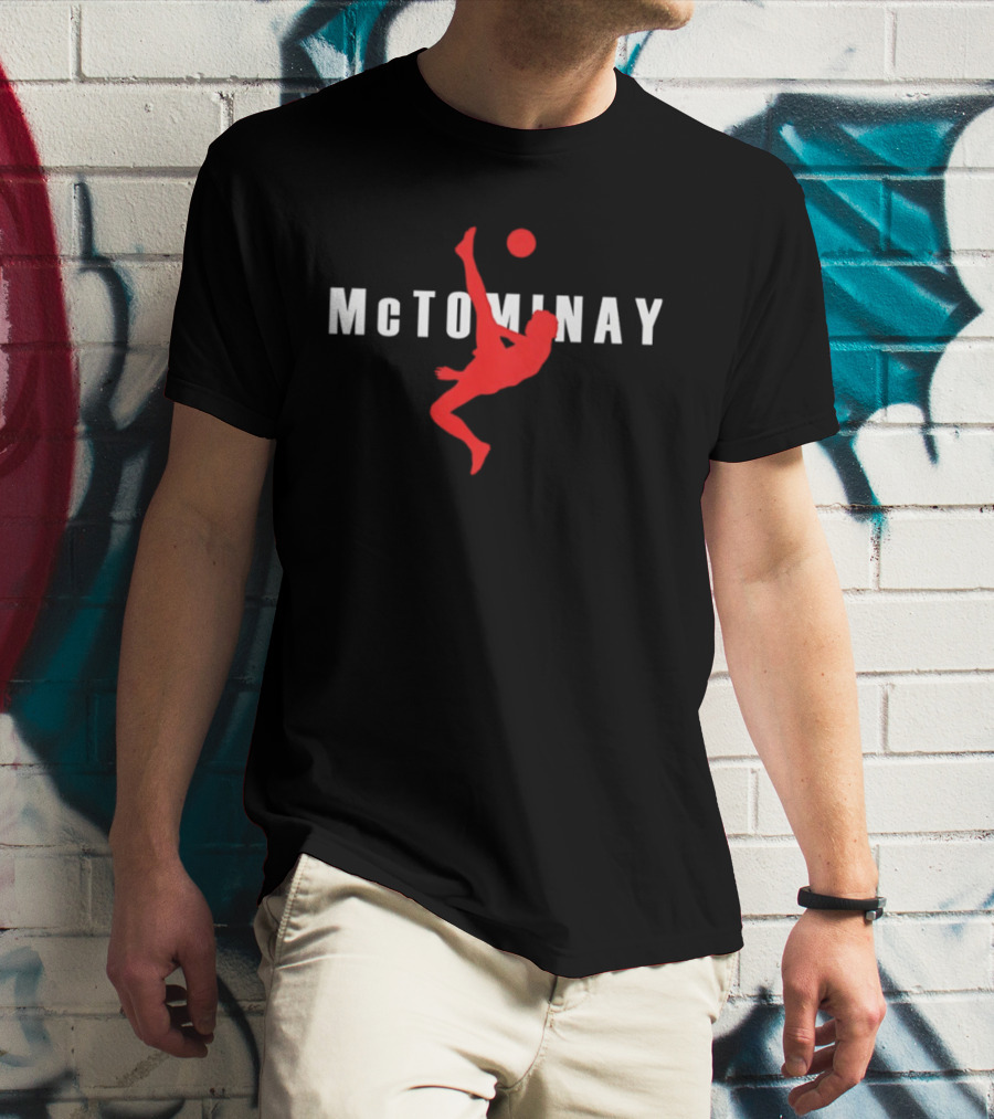 McTominay Overhead Kick Scotland Football T-Shirt