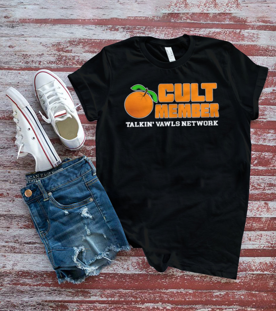 CULT MEMBER Talkin Vawls Network Orange T-Shirt