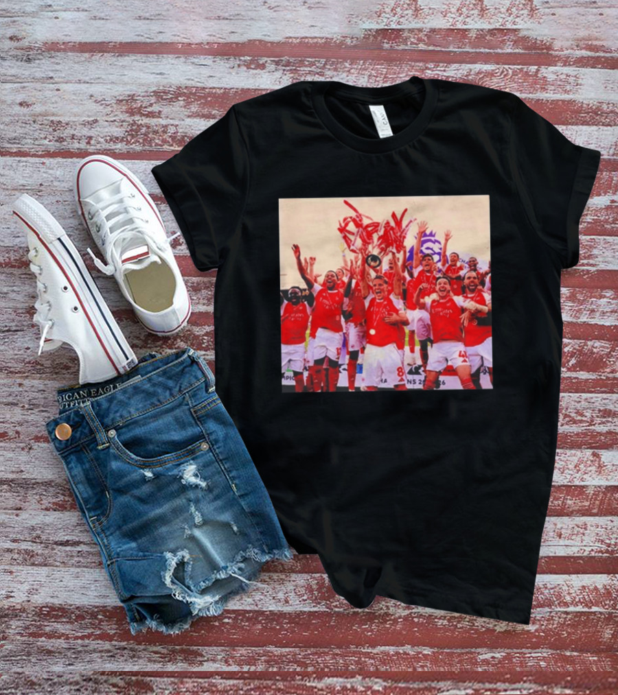 Champions Arsenal Premier League Triumph 2026 T-Shirt