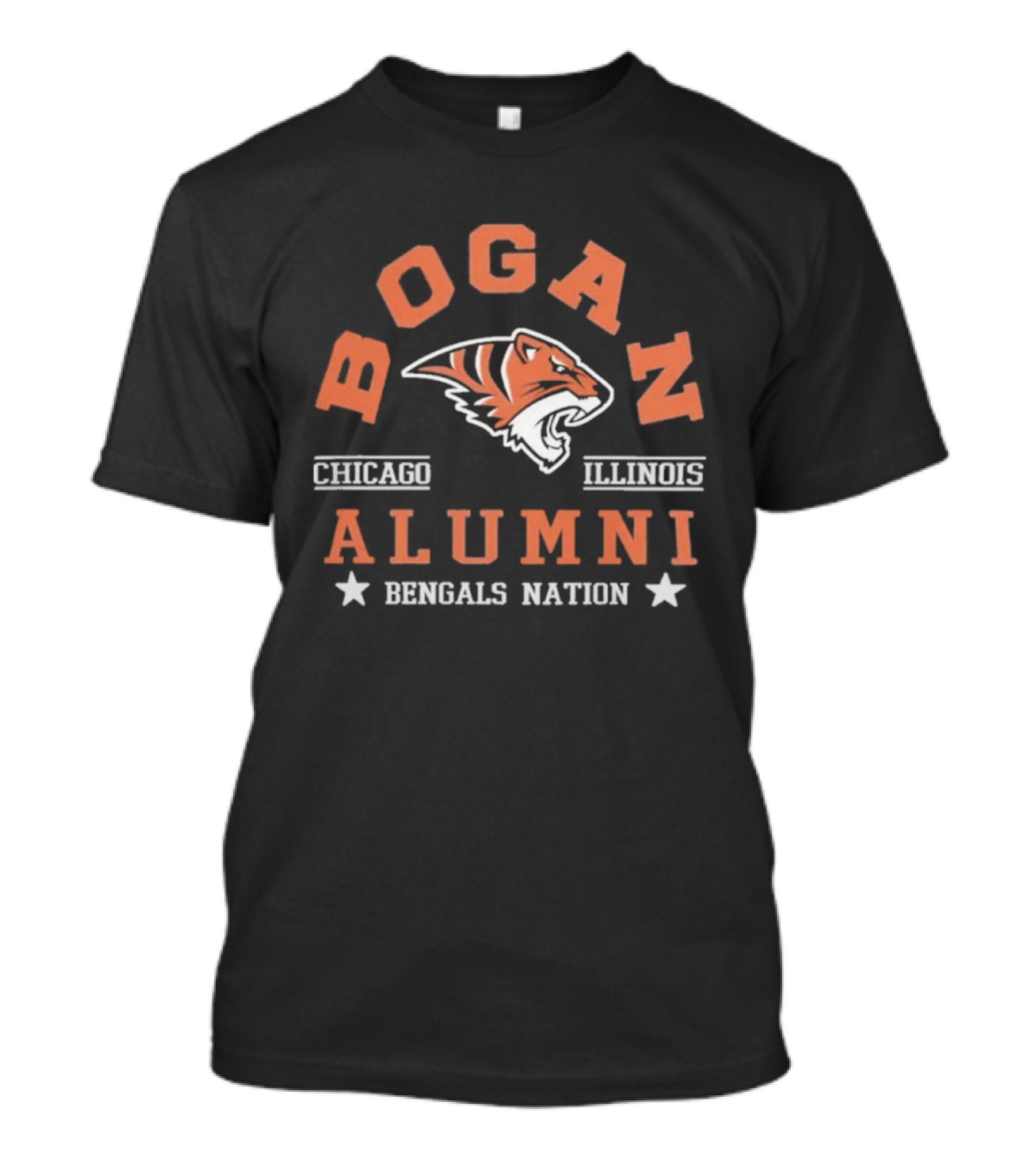 Bogan Chicago Illinois Alumni Bengals Nation T-Shirt