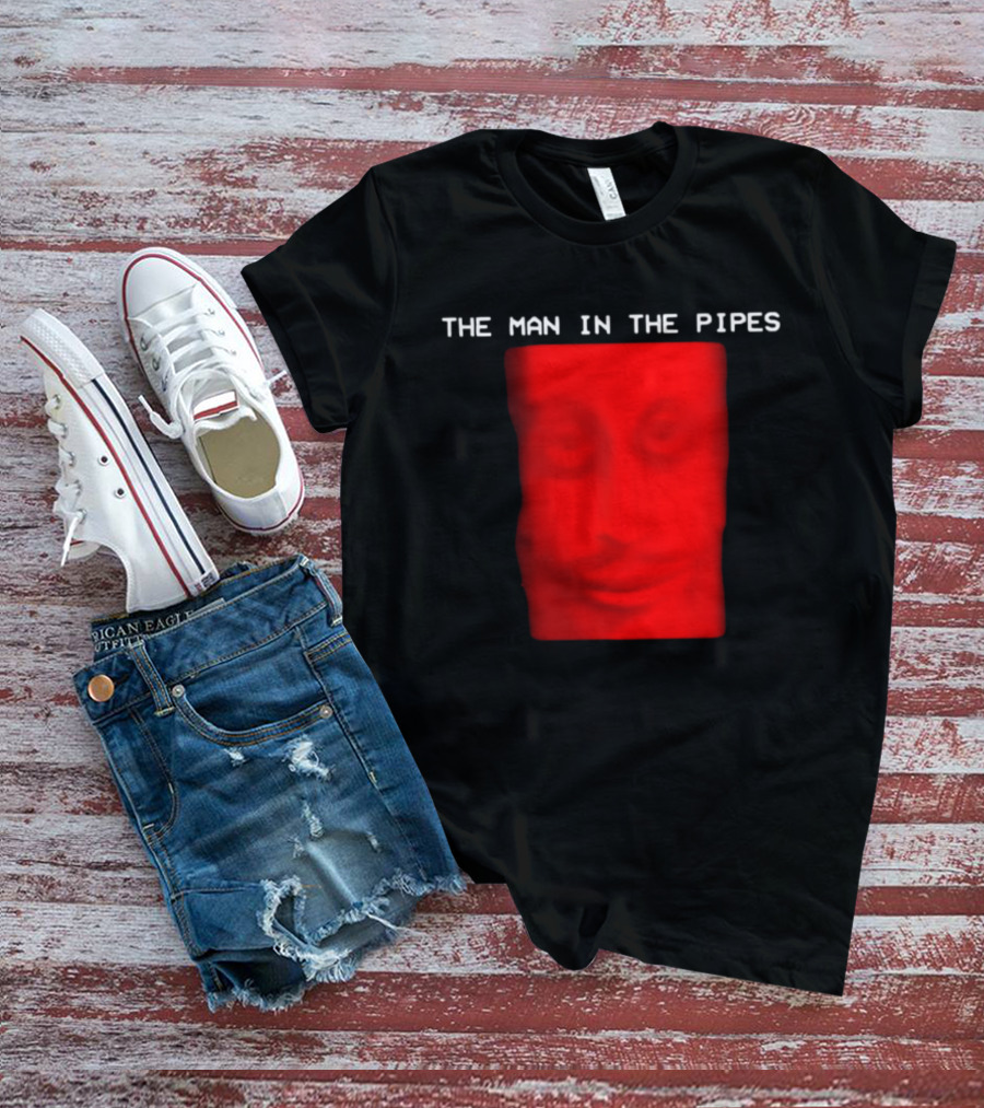 Scary Entity Red Face Man In The Pipes T-Shirt