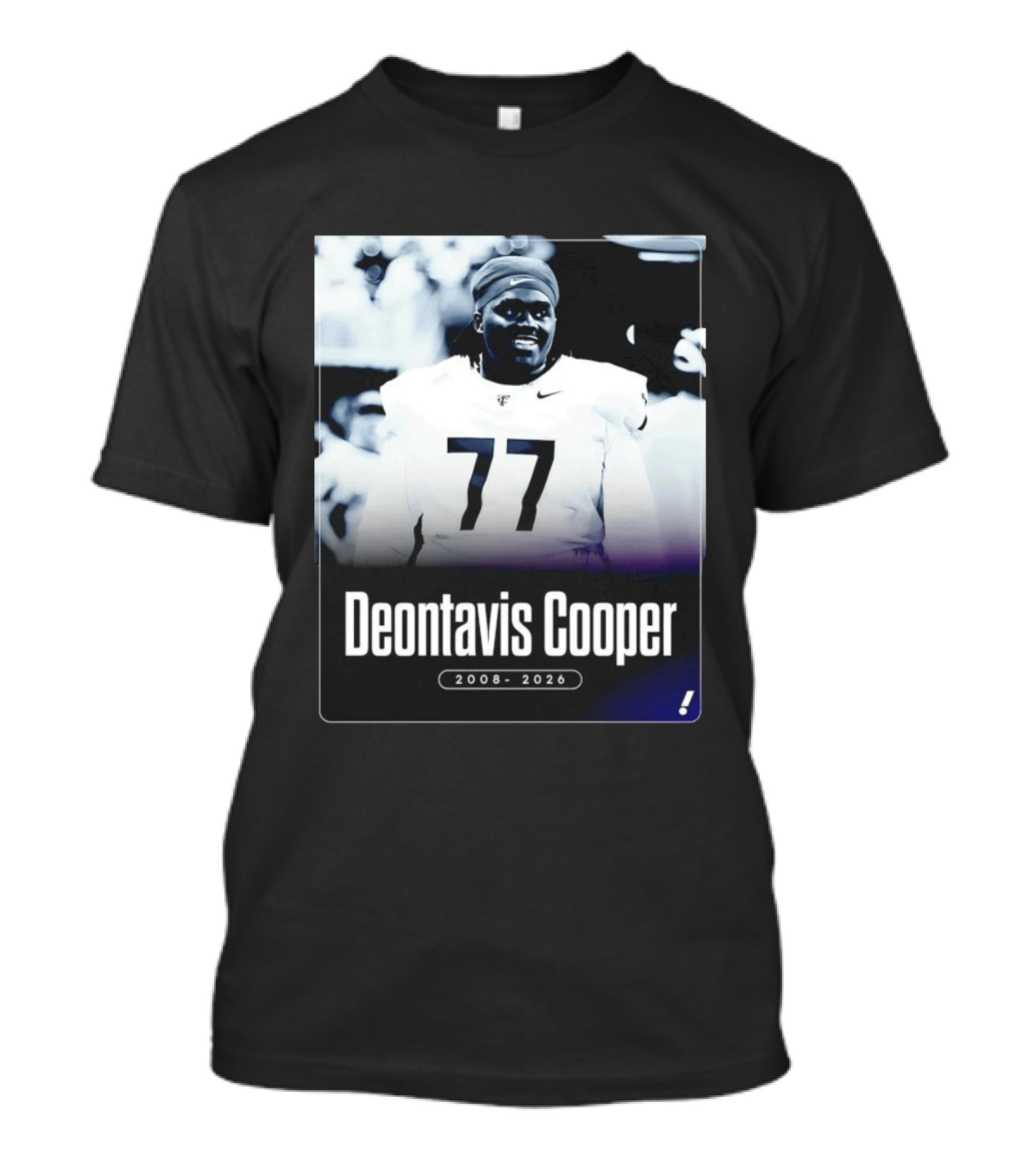 Deontavis Cooper 2008 2026 Nike 77 T-Shirt