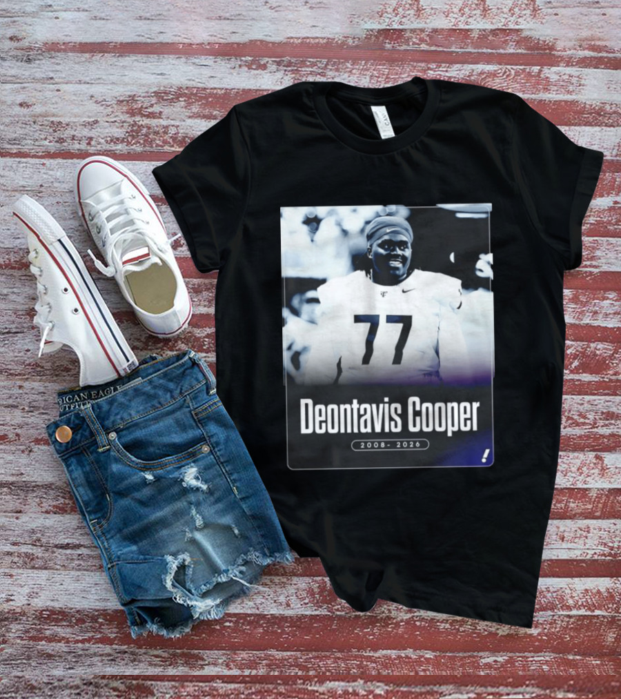 Deontavis Cooper 2008 2026 Nike 77 T-Shirt