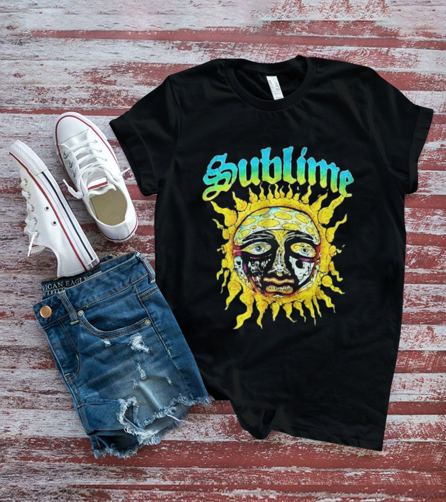 Sublime Sun Artwork Netherlands UK Tour 2026 T-Shirt