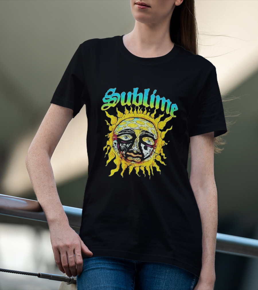 Sublime Sun Artwork Netherlands UK Tour 2026 T-Shirt