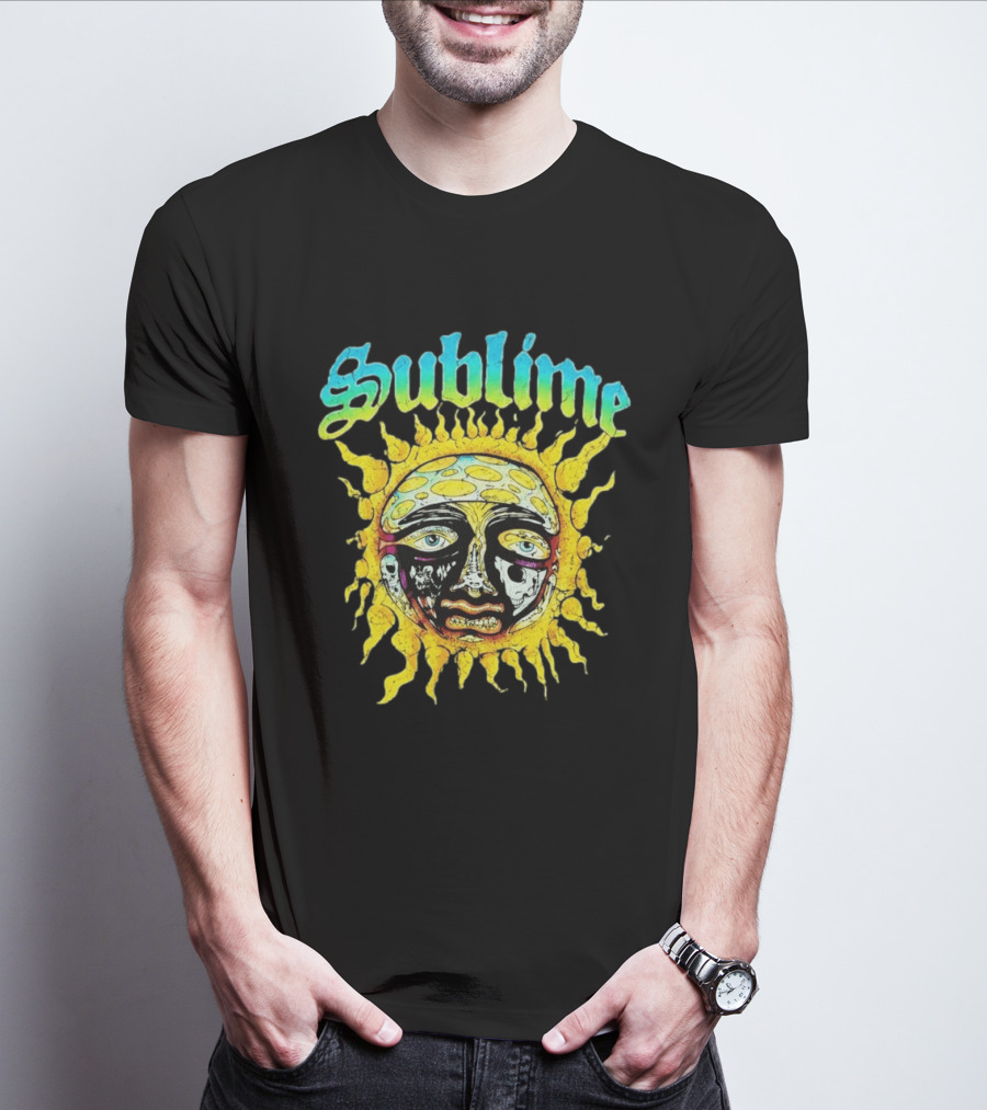 Sublime Sun Artwork Netherlands UK Tour 2026 T-Shirt