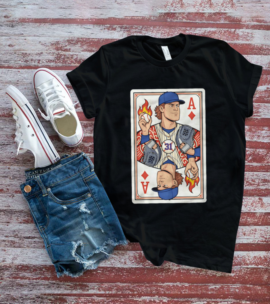 Cam Schlittler New York Yankees Ace Playing Card No 31 T-Shirt