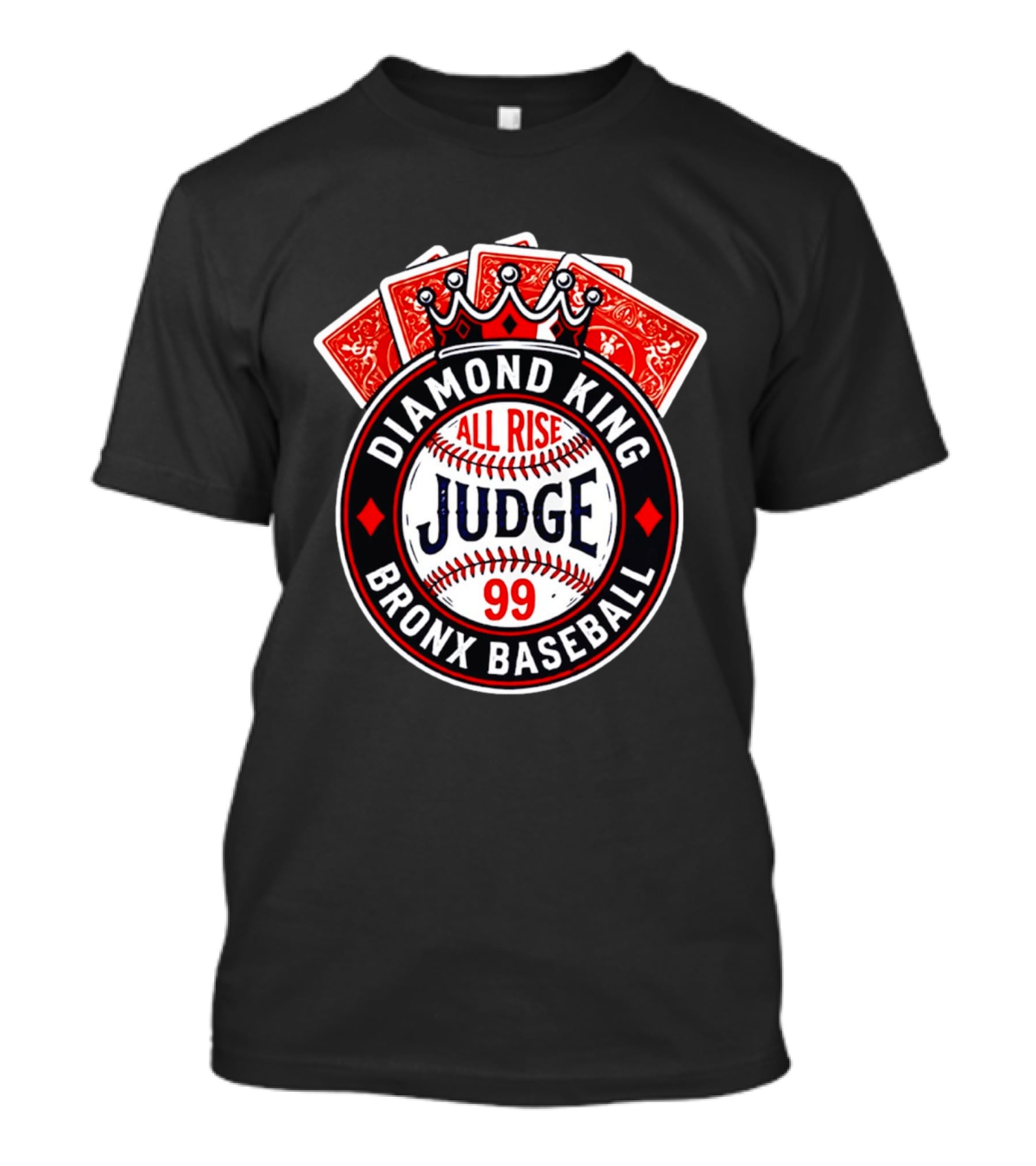 Diamond King All Rise Judge 99 Bronx Baseball T-Shirt