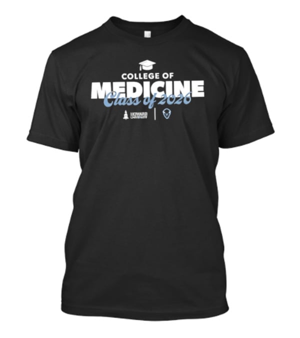 Howard University College Of Medicine Class Of 2026 Graduation T-Shirt
