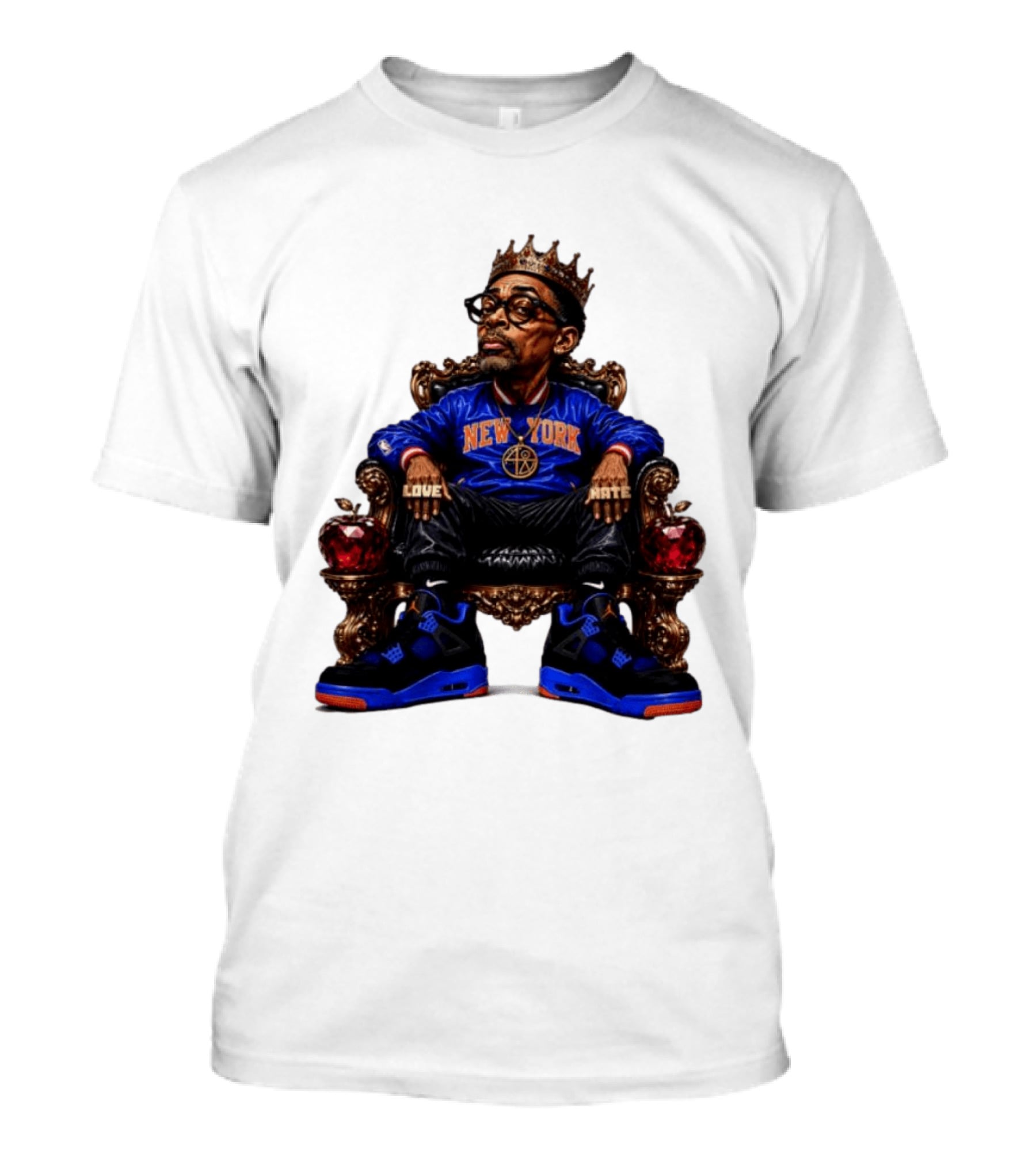Spike Lee New York Knicks NBA Basketball Love Hate T-Shirt