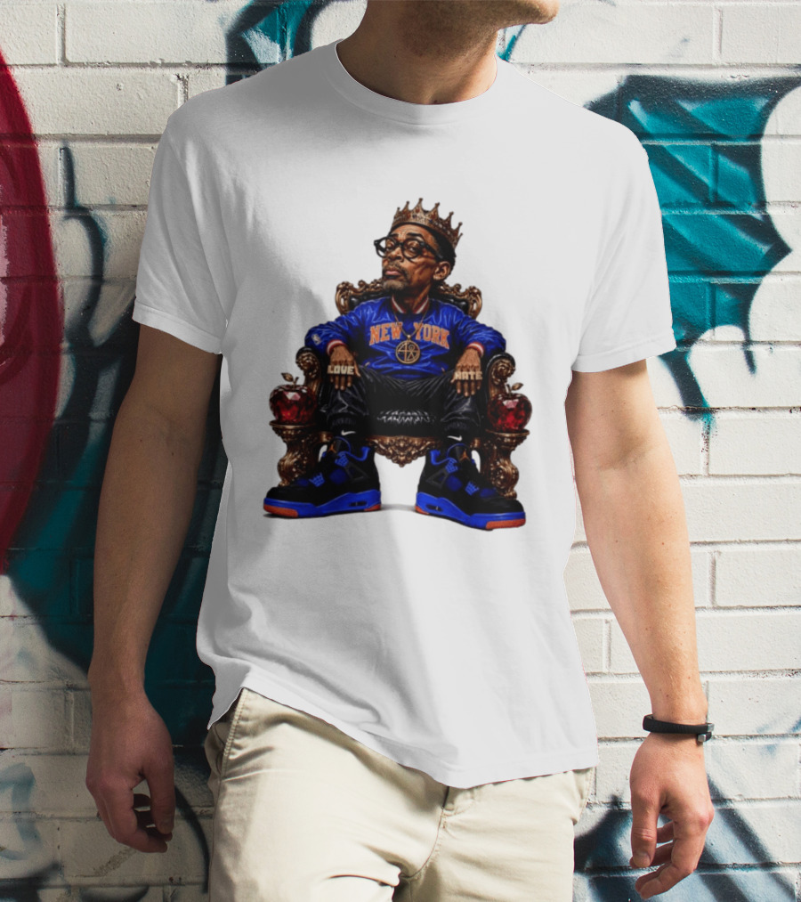 Spike Lee New York Knicks NBA Basketball Love Hate T-Shirt