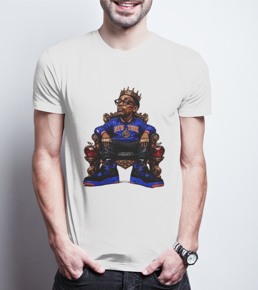 Spike Lee New York Knicks NBA Basketball Love Hate T-Shirt
