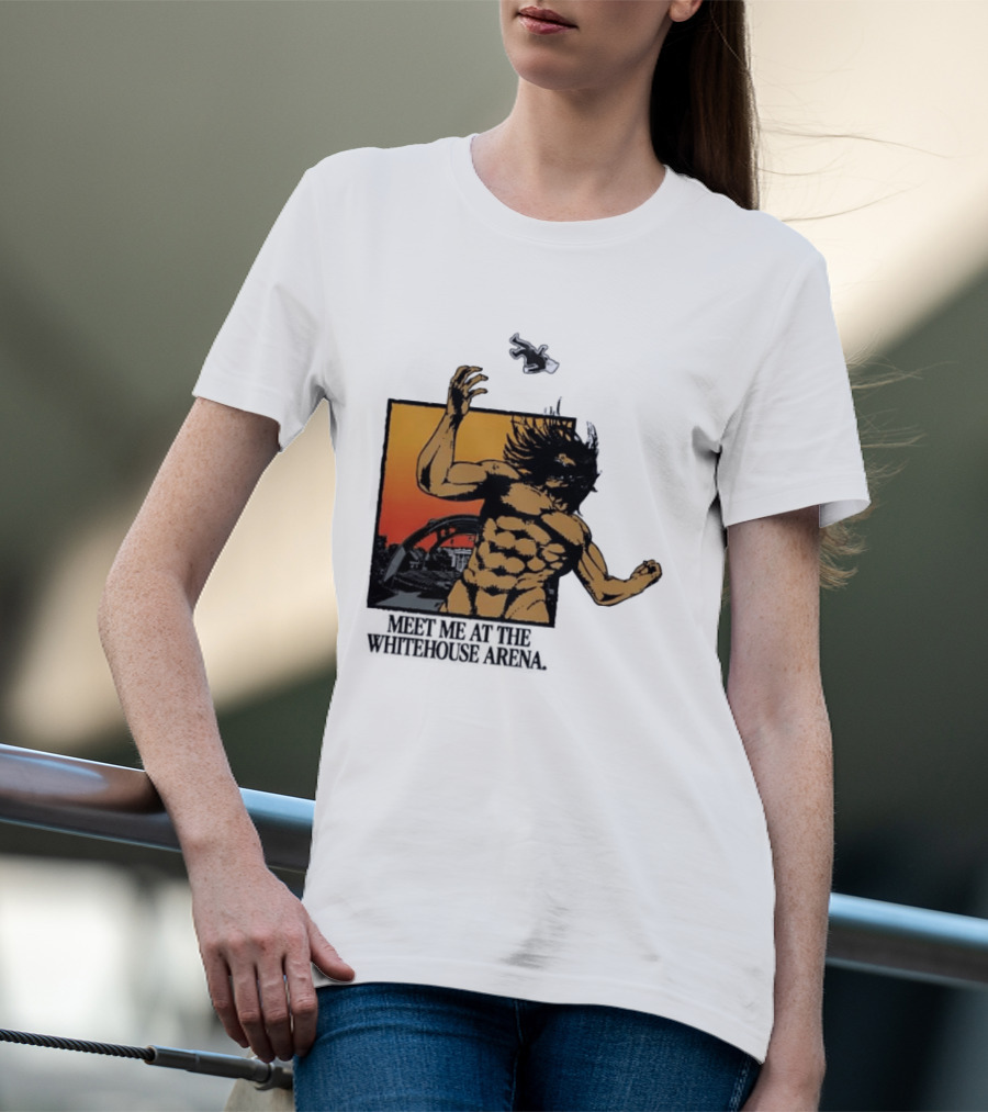 Meet Me At The Whitehouse Arena Attack On Titan Giant T-Shirt