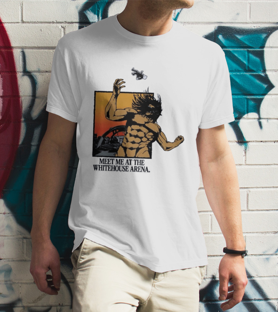 Meet Me At The Whitehouse Arena Attack On Titan Giant T-Shirt
