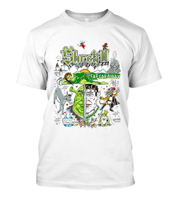 Shrek II Far Far Away True Love Adventure Winter 2023 T-Shirt