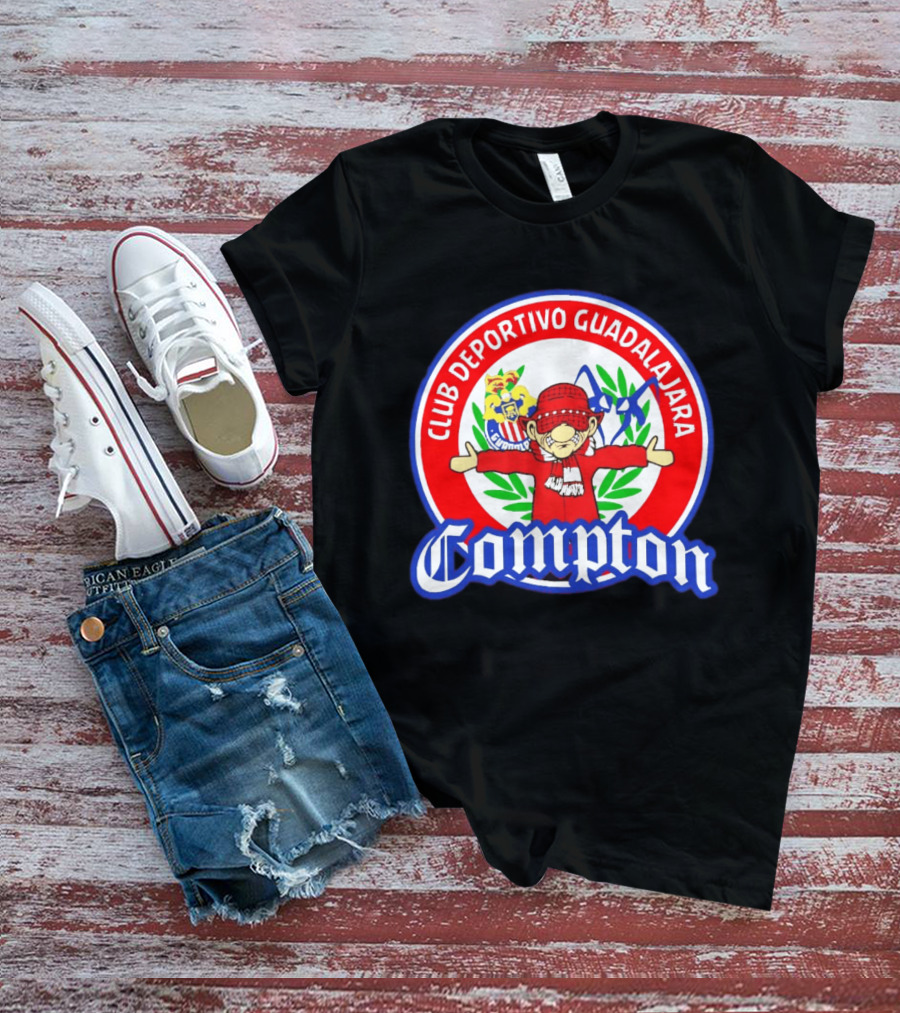 Compton Club Deportivo Guadalajara Rojiblanco T-Shirt