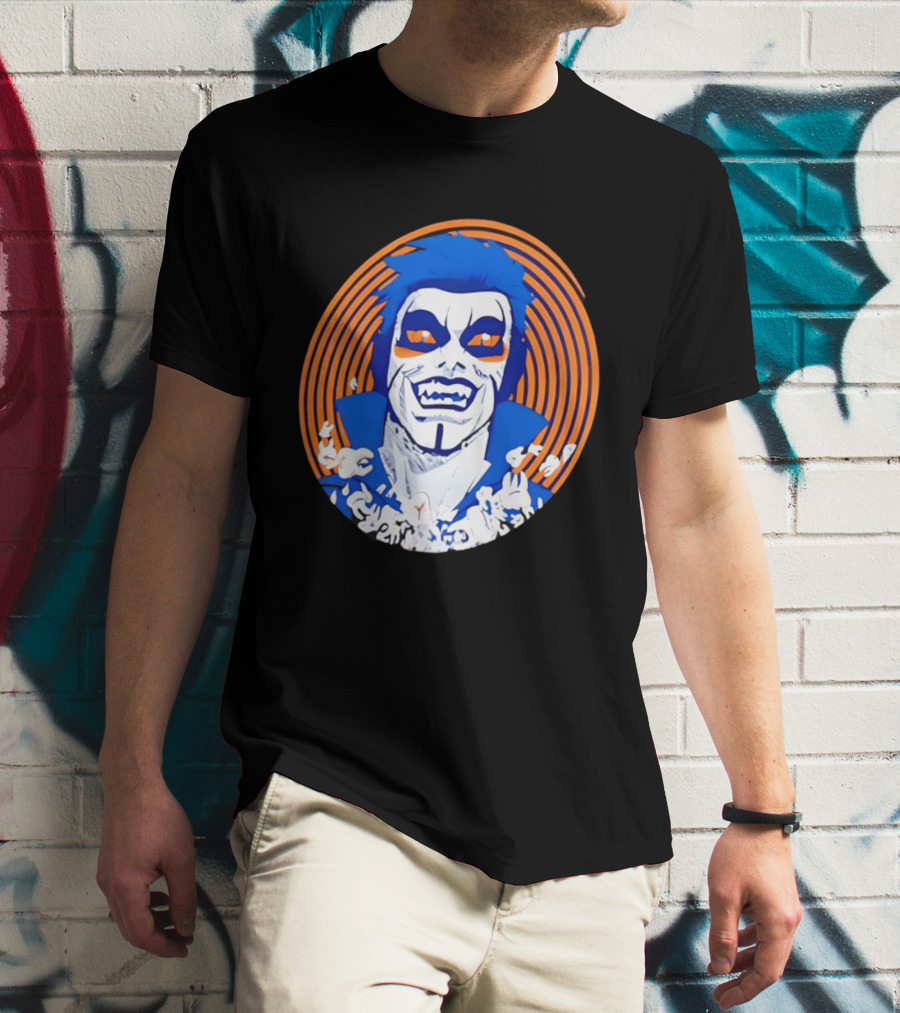 Danhausen WWE New York Knicks Basketball Uncursed Very Nice Very Evil Fan T-Shirt