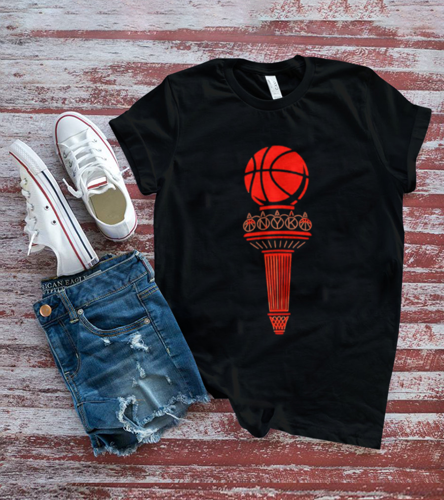 New York Knicks Basketball Torch T-Shirt