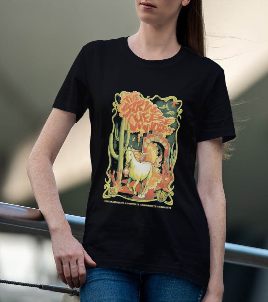 The String Cheese Incident Horse Cacti May 30 2026 Houston TX T-Shirt